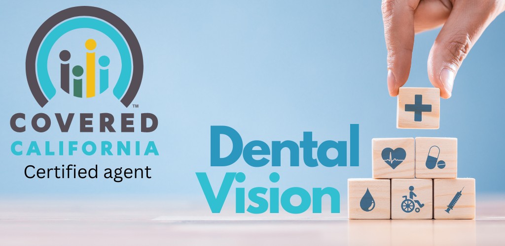 add dental and vision to covered california