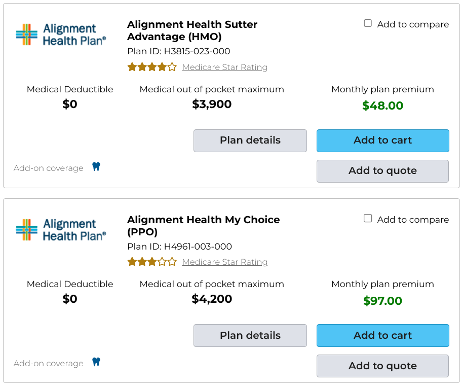 quote alignment sutter plans